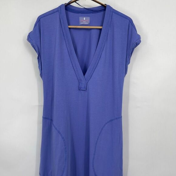 Free People Violet Short Sleeve Hot Shot V-neck Cut-out back Jumpsuit Sz XS - Picture 2 of 10
